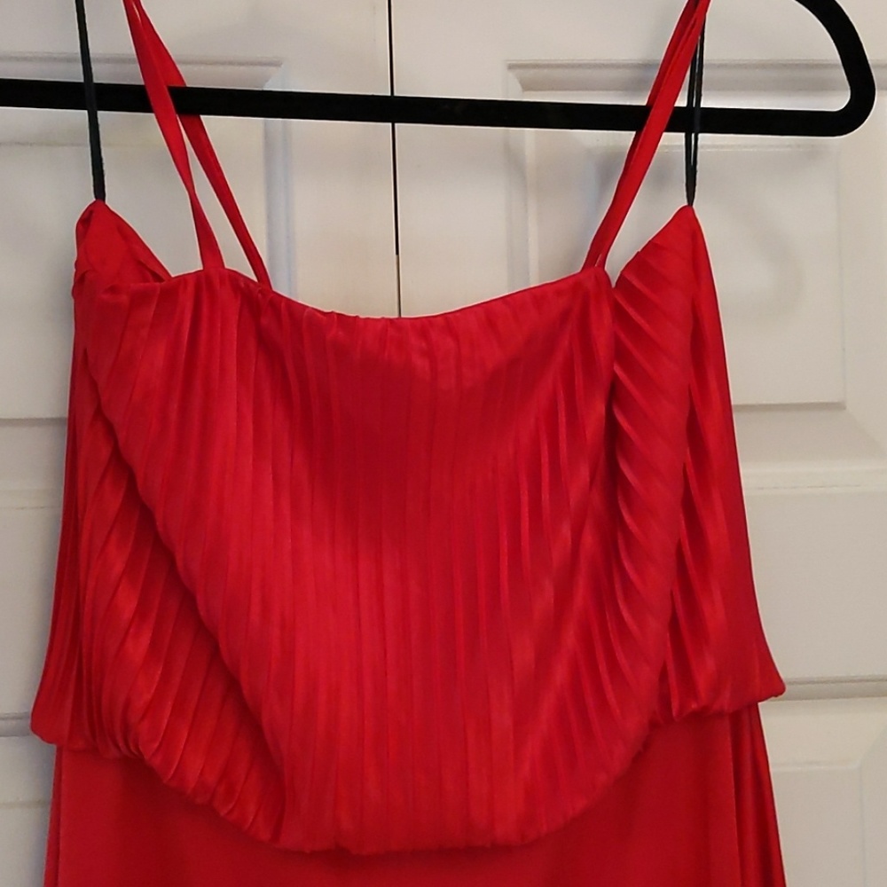 Vintage 70's red dress